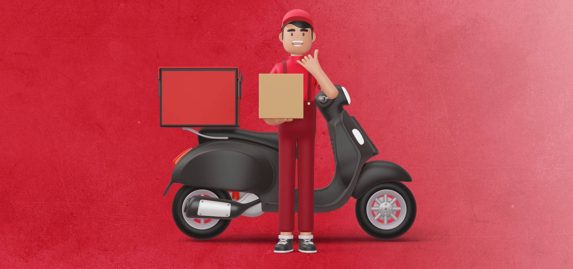 Convenient doorstep delivery service